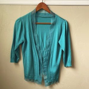women top blue
